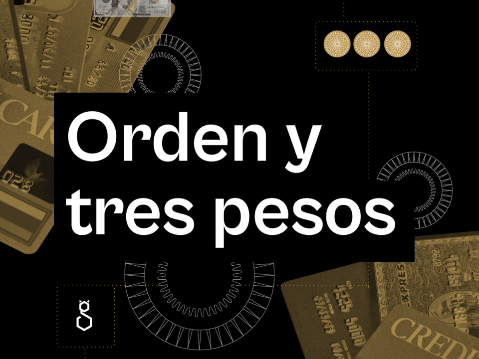 Carátula del juego orden y tres pesos